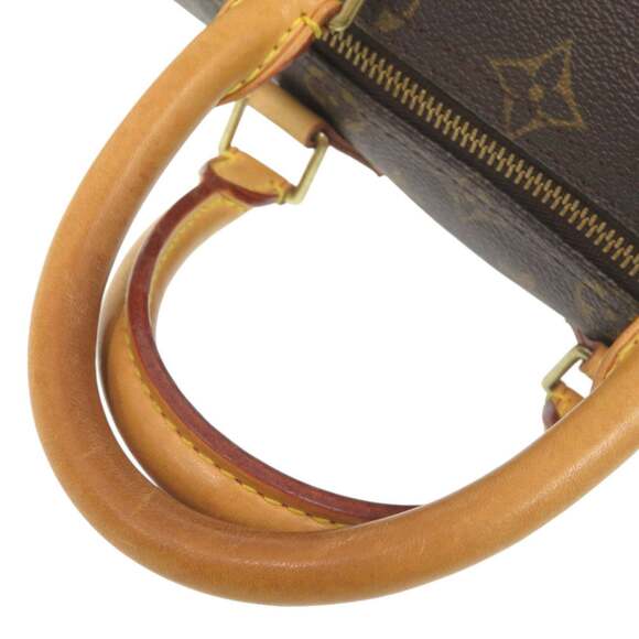 LOUIS VUITTON Authentic Brown Monogram Speedy 25 Bag - Picture 7 of 10